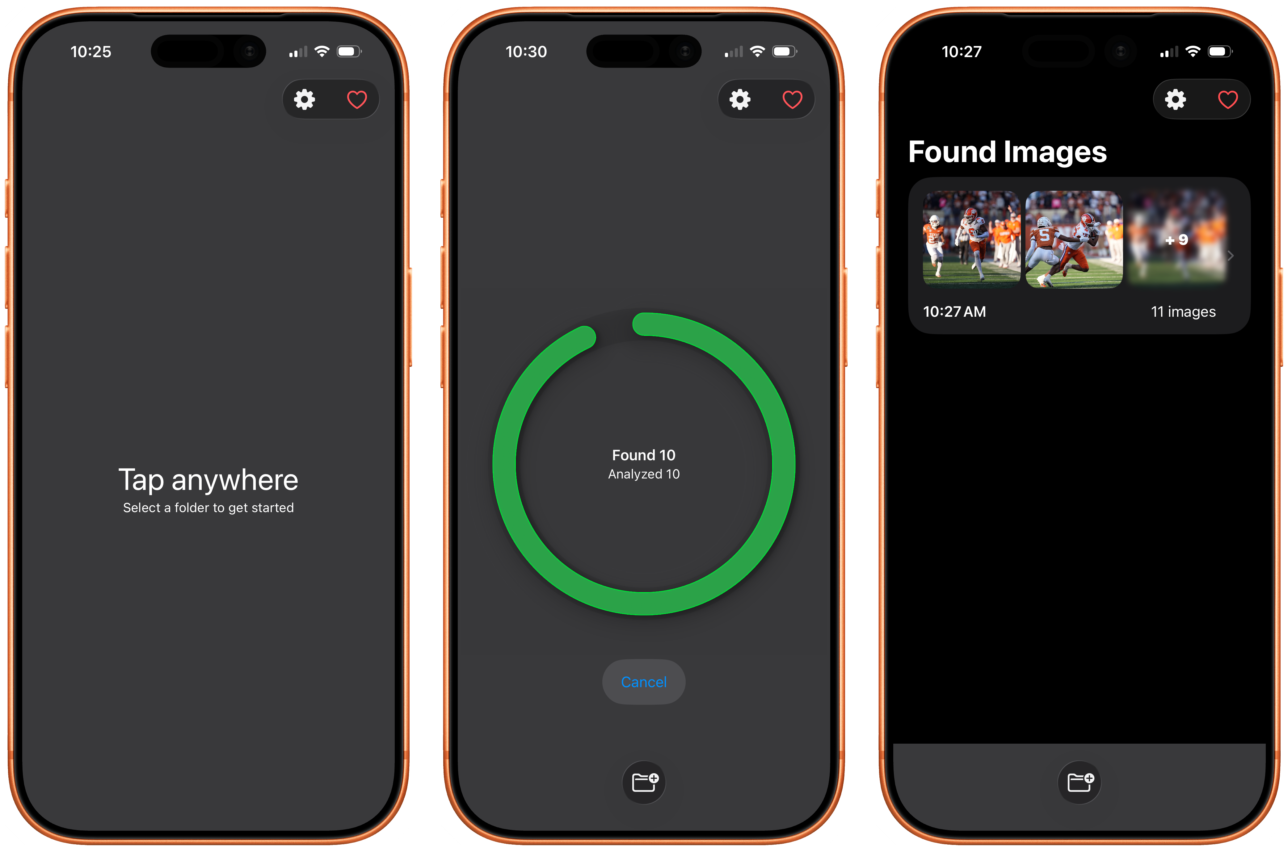 CardRunner import and browsing
